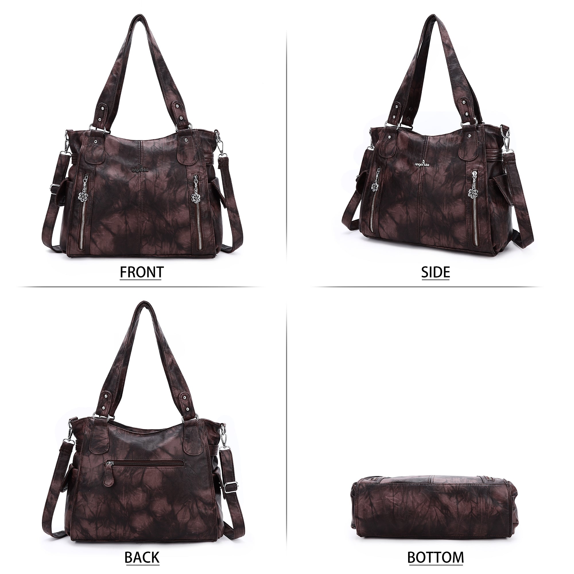 Angel Kiss lady tie-dye handbag-Angelkiss Bag