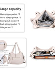 Fashionable Handbags Women Tote Shoulder Top Handle Satchel Hobo Bags-Angelkiss Bag