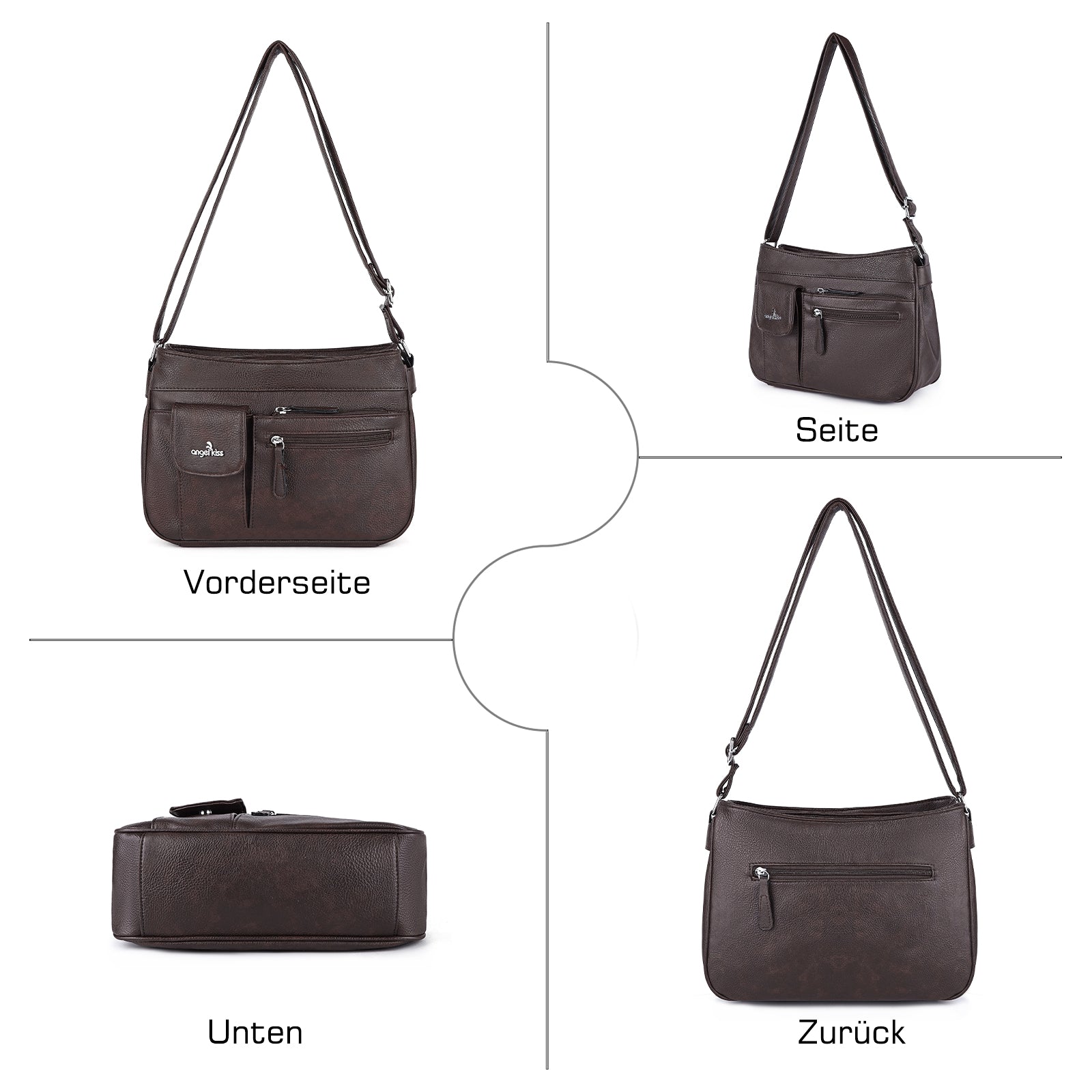 Stylish Daily Lightweight  women  LuxuryCrossbody Bag | Angel Kiss bag-Angelkiss Bag