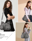 Fashionable Large Capacity Hobo Bag | Angelkiss Bag-Angelkiss Bag