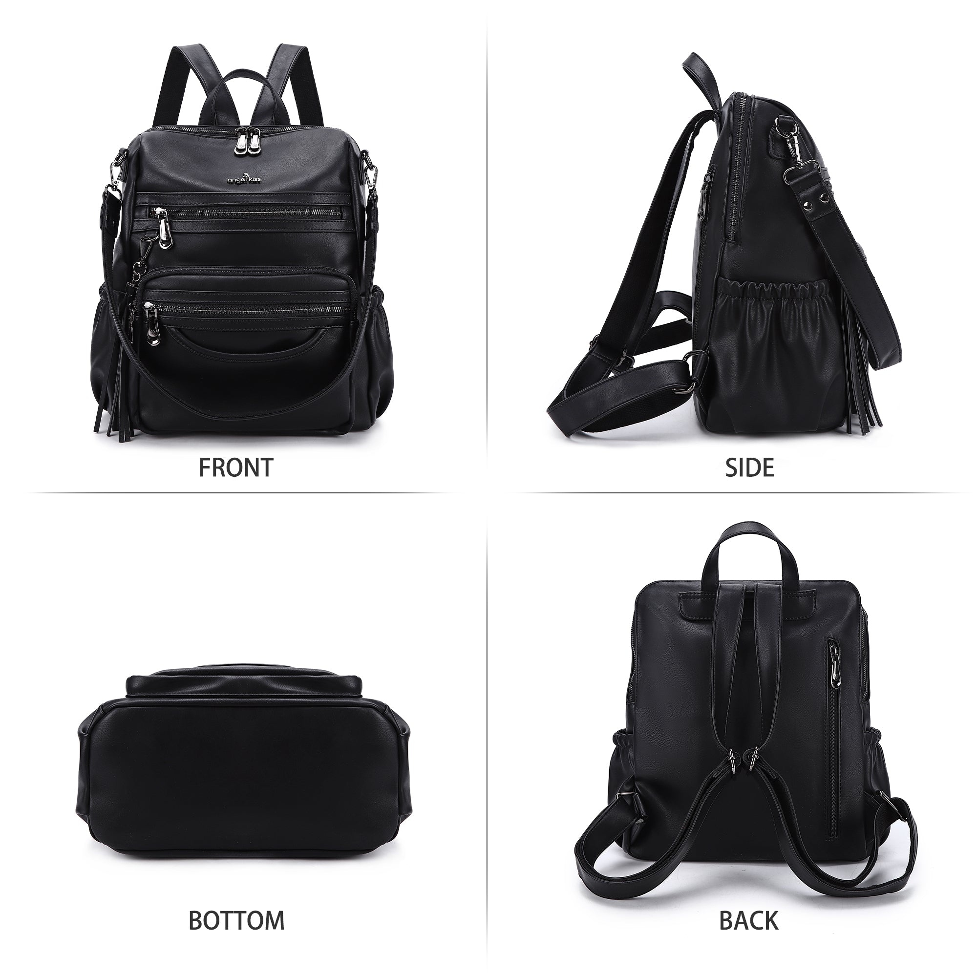 The best large capacity backpacks for weekends travel-Angelkiss Bag