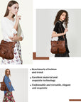 Large Muti-Pocket Women Hobo Shoulder Bag-Angelkiss Bag