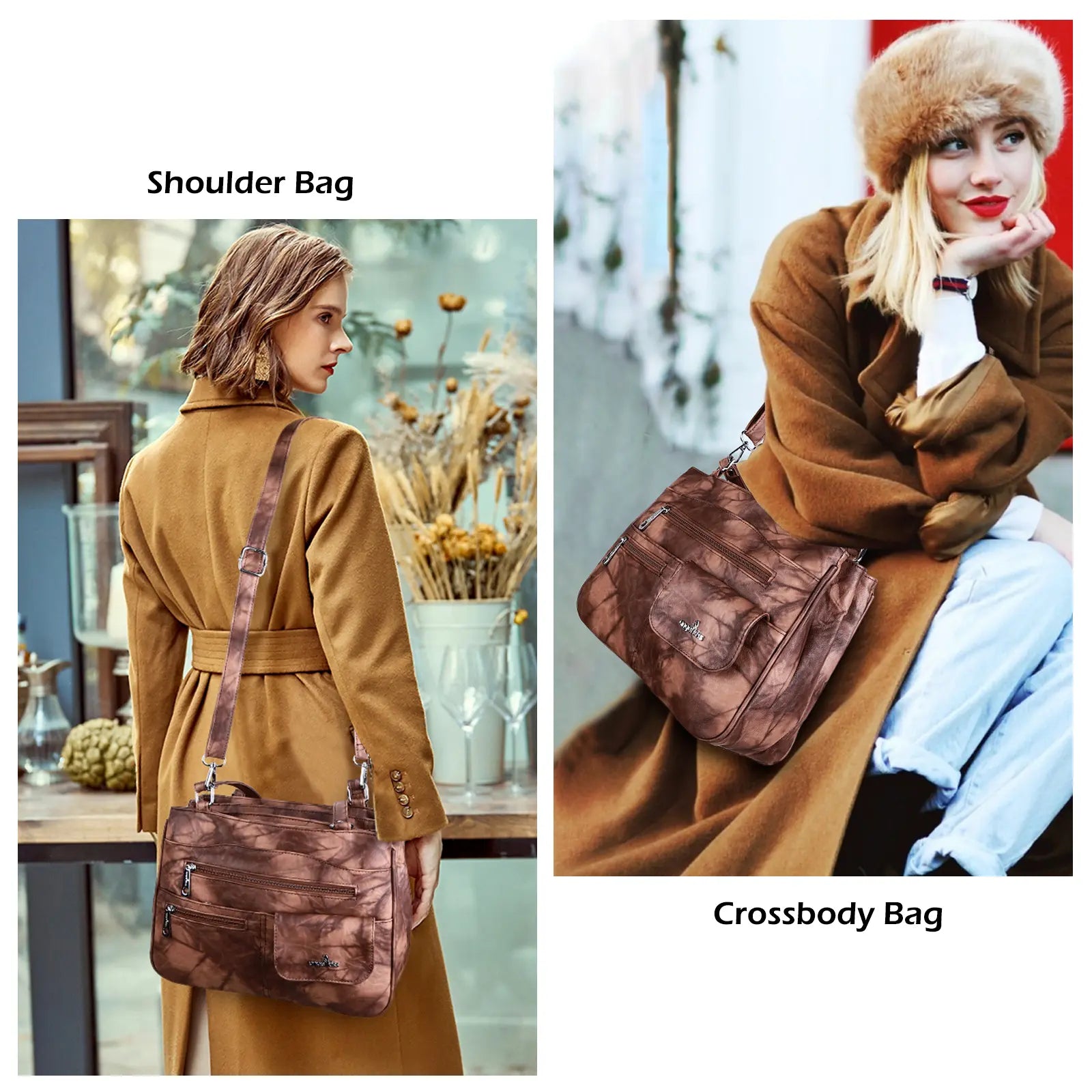 shoulder| crossbody handbag | hobo tote tie-dye