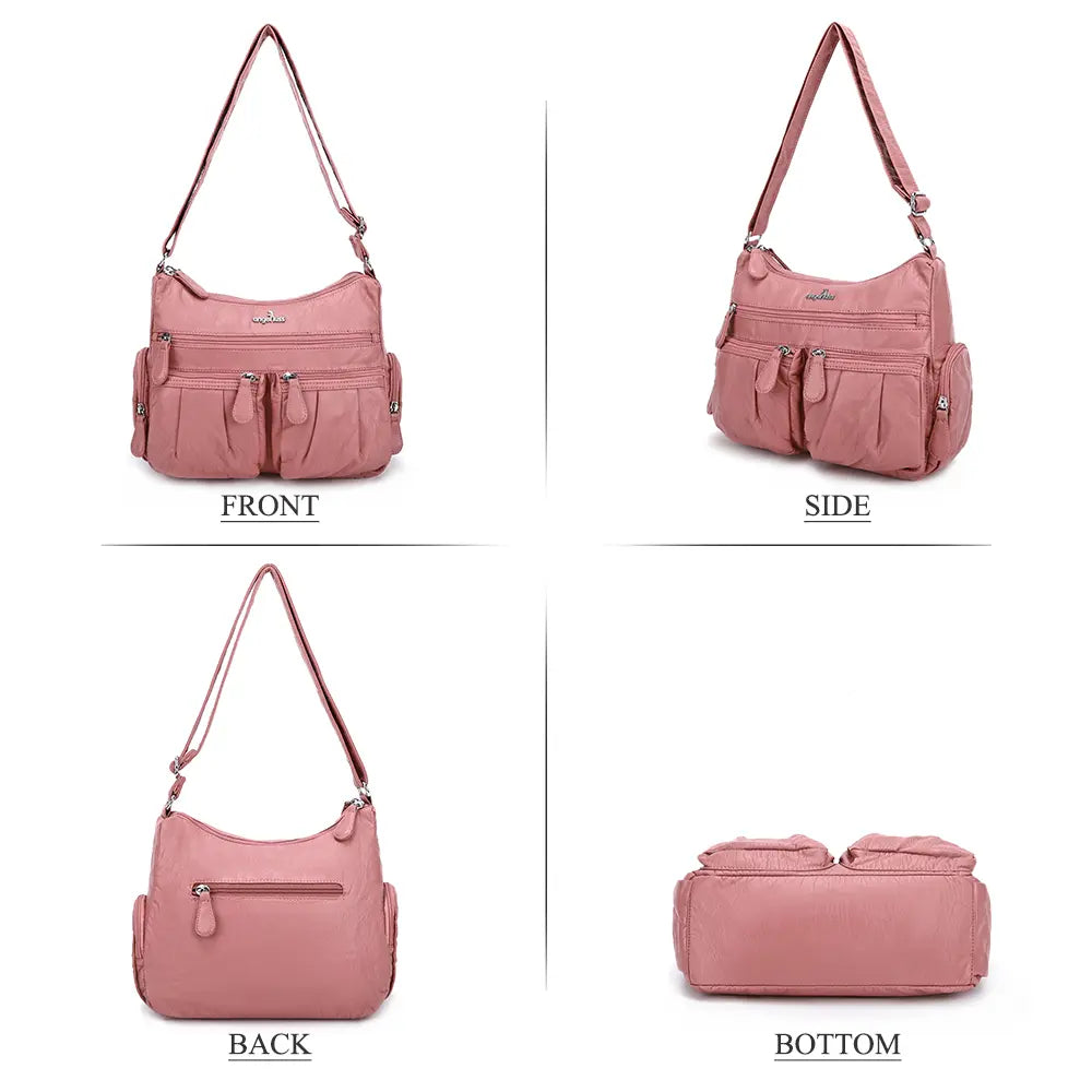 Creative spacious diagonal bag