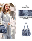 shoulder| crossbody handbag | hobo tote tie-dye