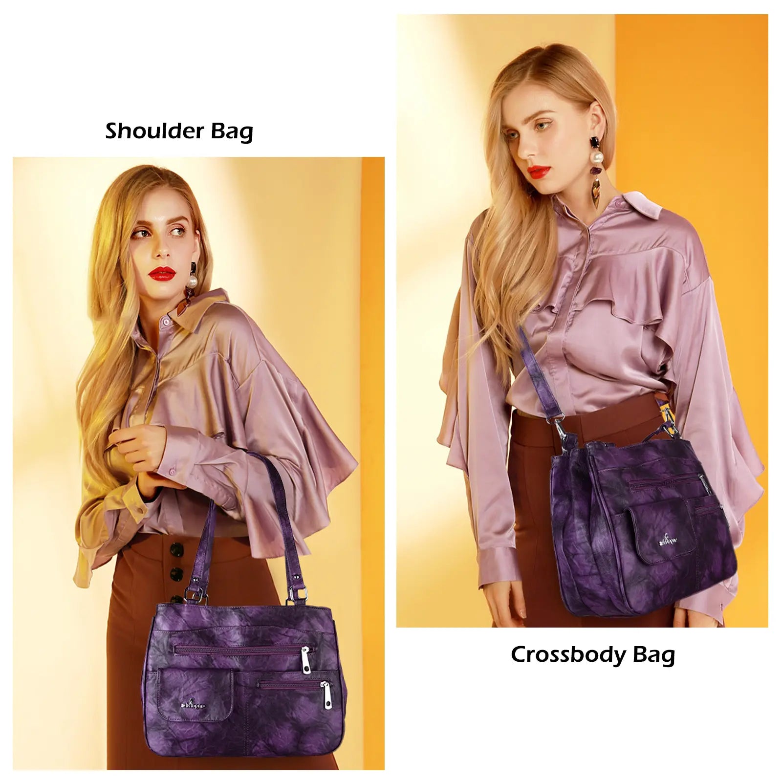 shoulder| crossbody handbag | hobo tote tie-dye