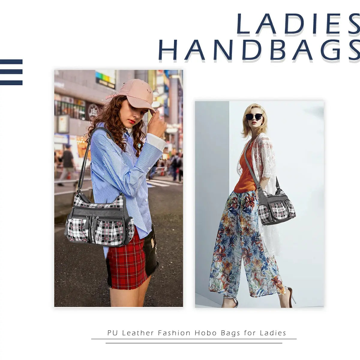 plaid art chic crossbody bag /handbag