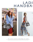 plaid art chic crossbody bag /handbag