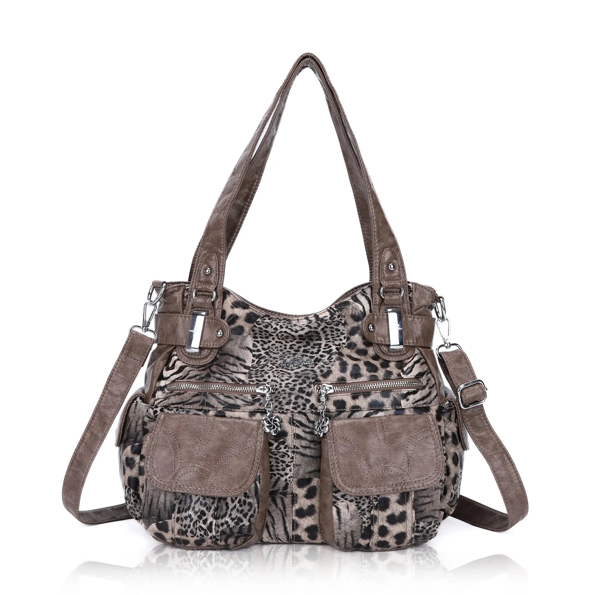 Handmade tie dye creative large capacity Hobo Bag | Angelkiss Bag