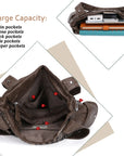 Bolso hobo de gran capacidad, creativo, hecho a mano y teñido anudado | Angelkiss Bag