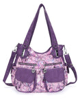Handmade tie dye creative large capacity Hobo Bag | Angelkiss Bag-Angelkiss Bag