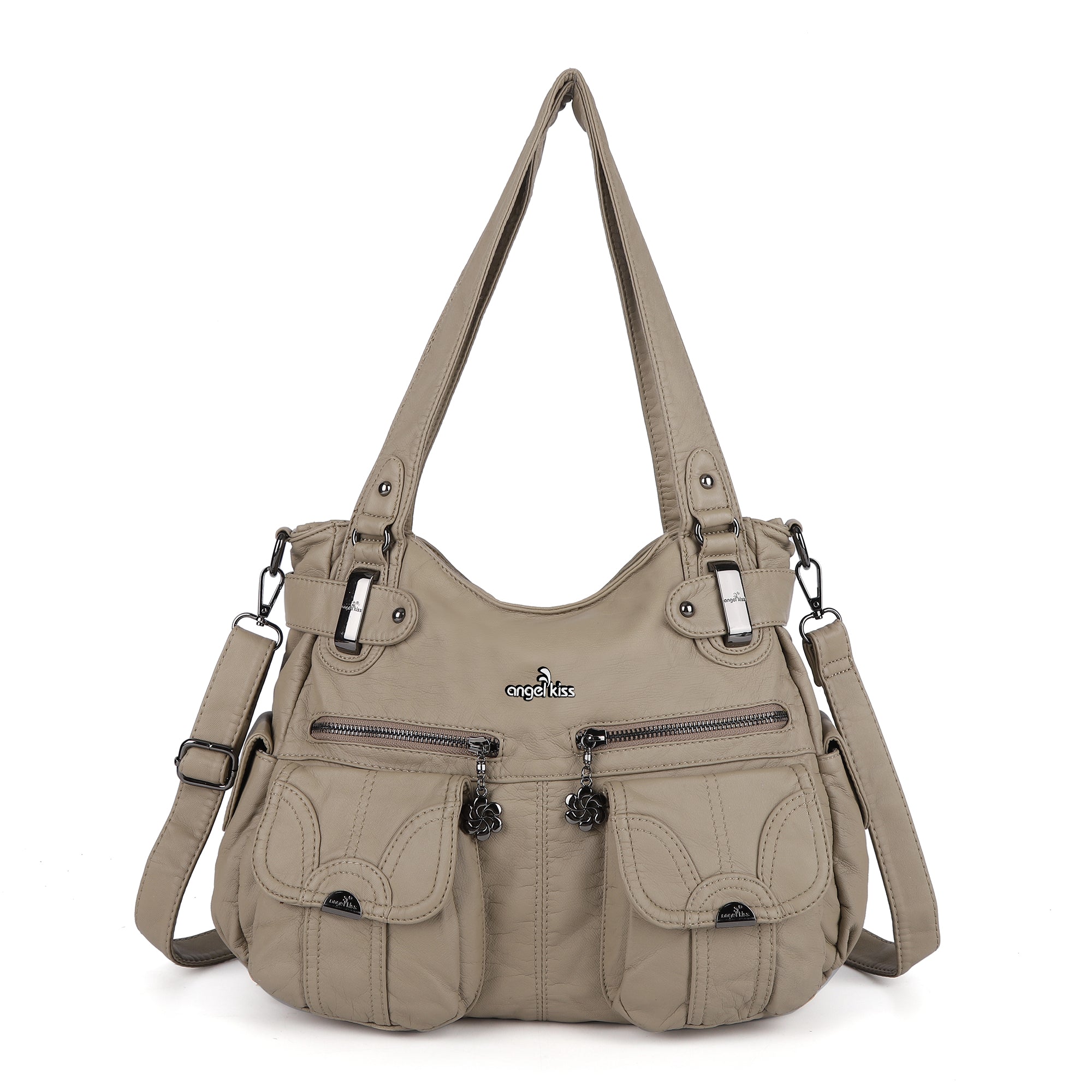 Fashionable  Handbags Women Tote Shoulder Top Handle Satchel Hobo Bags-Angelkiss Bag