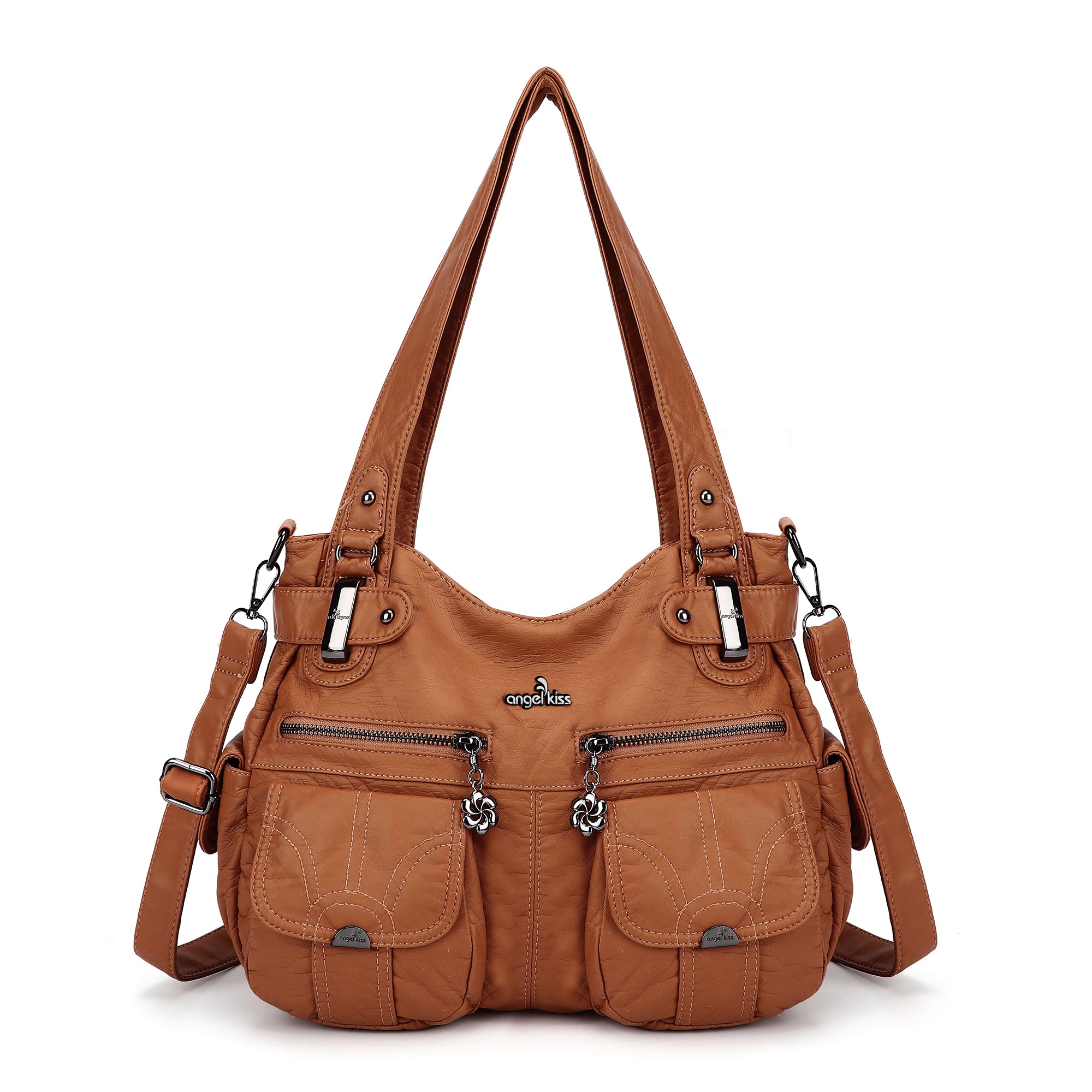 Fashionable Large Capacity Hobo Bag | Angelkiss Bag-Angelkiss Bag