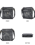 Women's Solid Design Fashion Handbag-Angelkiss Bag