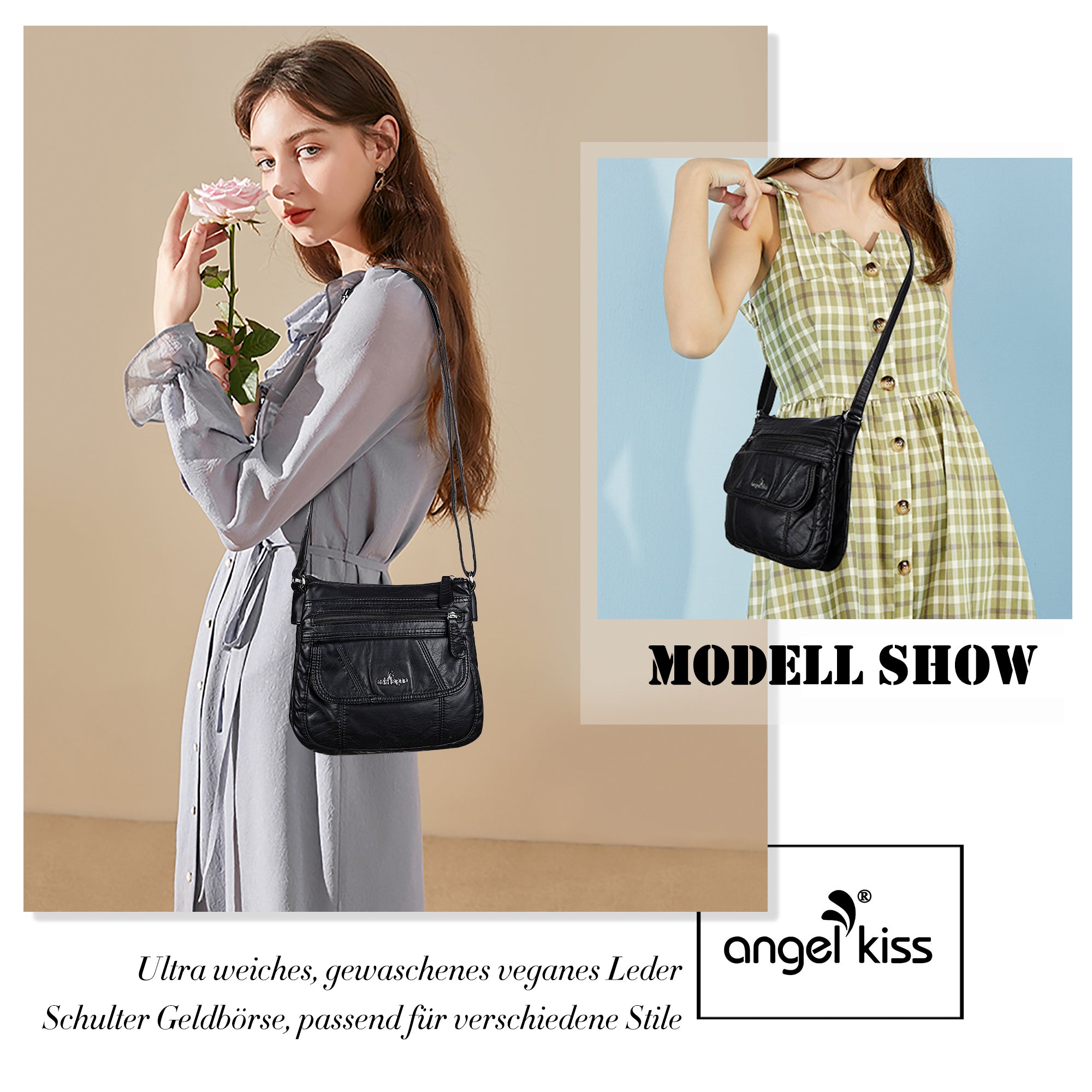Women's Handbag Ladies purse Crossbody Bags-Angelkiss Bag