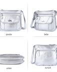 Women's business washed Comfort shoulder bag-Angelkiss Bag