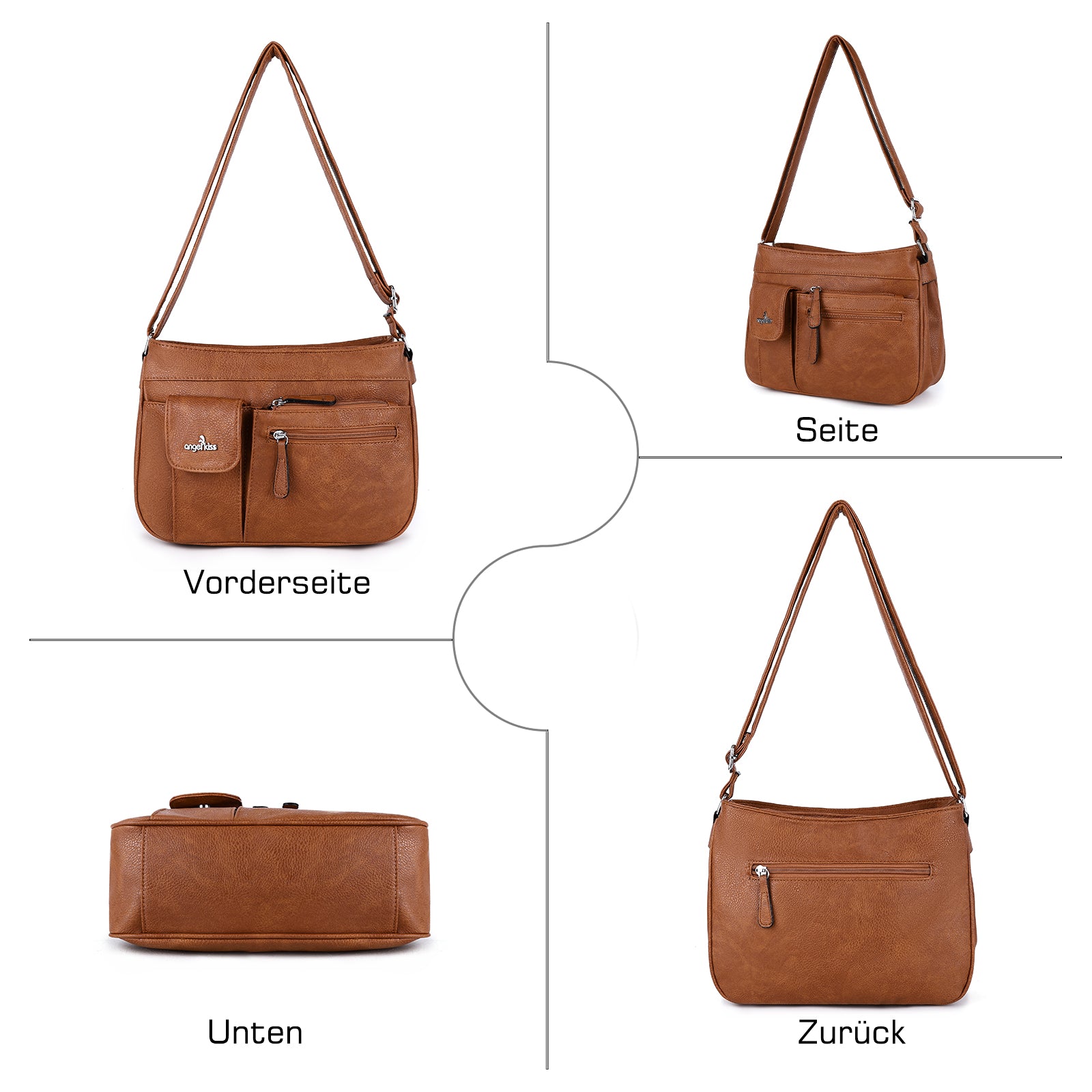 Stylish Daily Lightweight  women  LuxuryCrossbody Bag | Angel Kiss bag-Angelkiss Bag