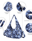Hobo tie-dye vintage shoulder purse-Angelkiss Bag