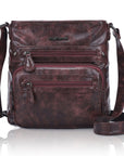 Women's washed tie-dye vintage crossbody bag-Angelkiss Bag