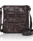 Women's washed tie-dye vintage crossbody bag-Angelkiss Bag