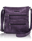 Women's tie-dye denim vintage crossbody bag-Angelkiss Bag