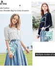 Women's tie-dye vintage pu leather crossbody bag-Angelkiss Bag