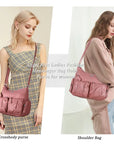 Creative spacious diagonal bag