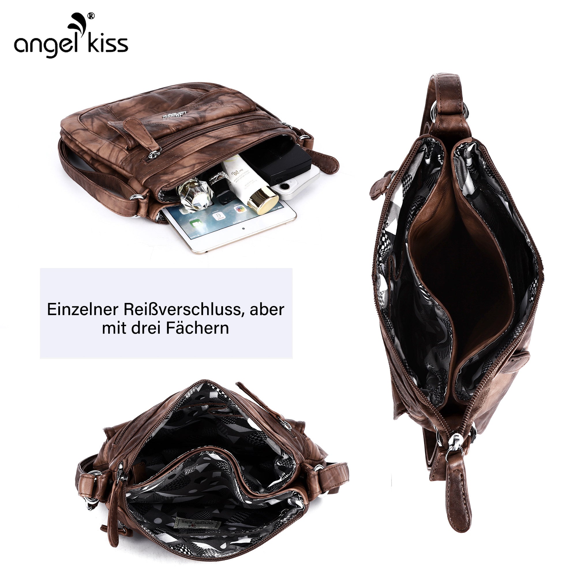Women's tie-dye Daily shoulder bag-Angelkiss Bag