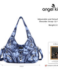 Hobo tie-dye vintage shoulder purse-Angelkiss Bag