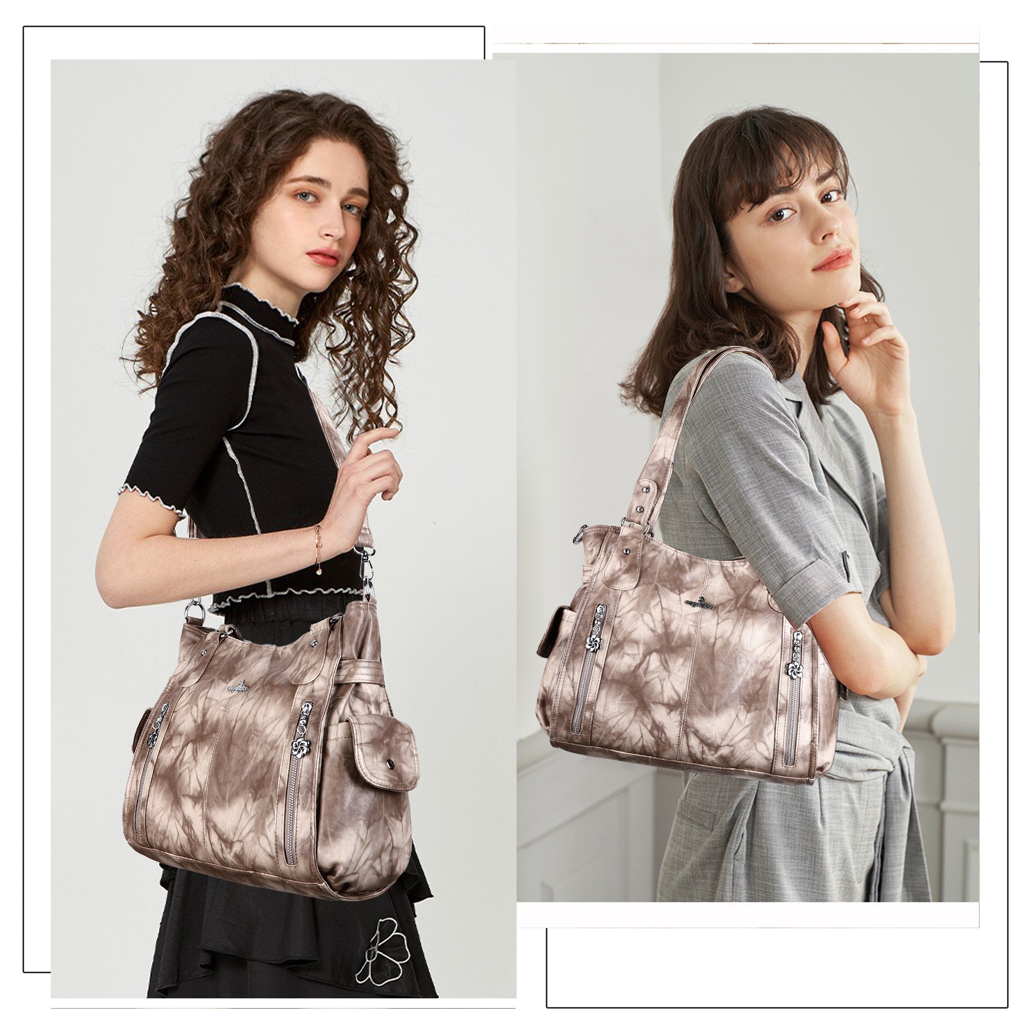Angel Kiss lady tie-dye handbag-Angelkiss Bag