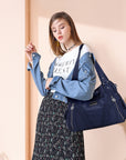 washed Large capacity Daily women Waterproof unique hobo handbag-Angelkiss Bag