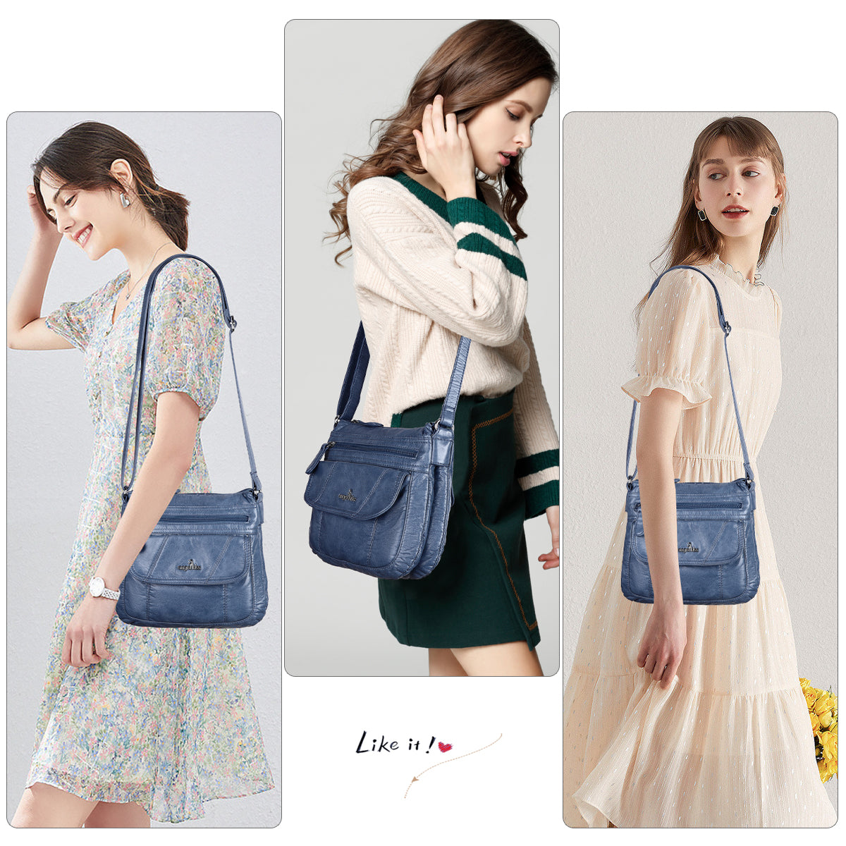 Women's Handbag Ladies purse Crossbody Bags-Angelkiss Bag
