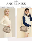 Women Waterproof Hobo Shoulder Purses and Handbags-Angelkiss Bag