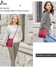 Women's tie-dye vintage pu leather crossbody bag-Angelkiss Bag