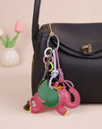 Colorful Elephant Charm – Fun Bag Pendant & Key Ring for Women | Angelkiss