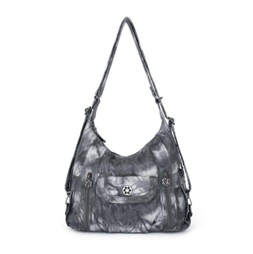 Steedy Denim vintage tie-dye tote bag-Angelkiss Bag