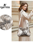 Angel Kiss Ladies vintage denim handbag