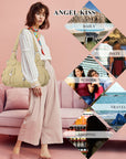 Stylish women's large capacity shoulder bags and hobo bags-Angelkiss Bag