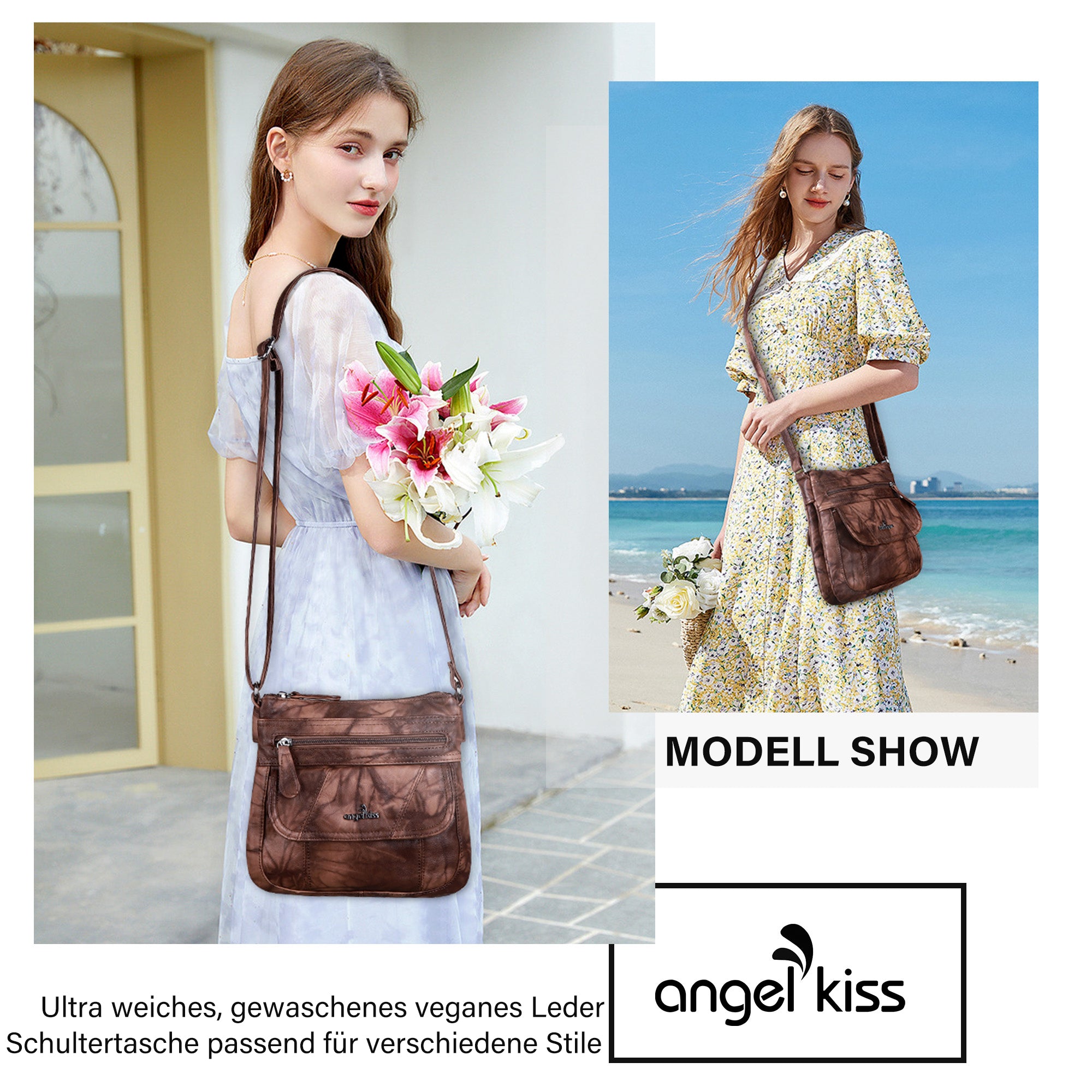 Women's tie-dye Daily shoulder bag-Angelkiss Bag