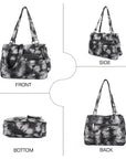 shoulder| crossbody handbag | hobo tote tie-dye
