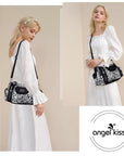 Women handbag with High Quality Washed PU Multi-function Bag-Angelkiss Bag