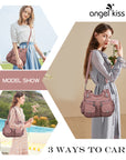 Fashionable Large Capacity Hobo Bag | Angelkiss Bag-Angelkiss Bag