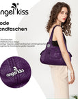 Women Waterproof Hobo Shoulder Purses and Handbags-Angelkiss Bag