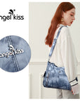 Angel Kiss lady tie-dye handbag-Angelkiss Bag