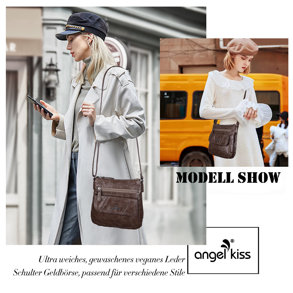 Women's Handbag Ladies purse Crossbody Bags-Angelkiss Bag