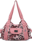 Women handbag with High Quality Washed PU Multi-function Bag-Angelkiss Bag