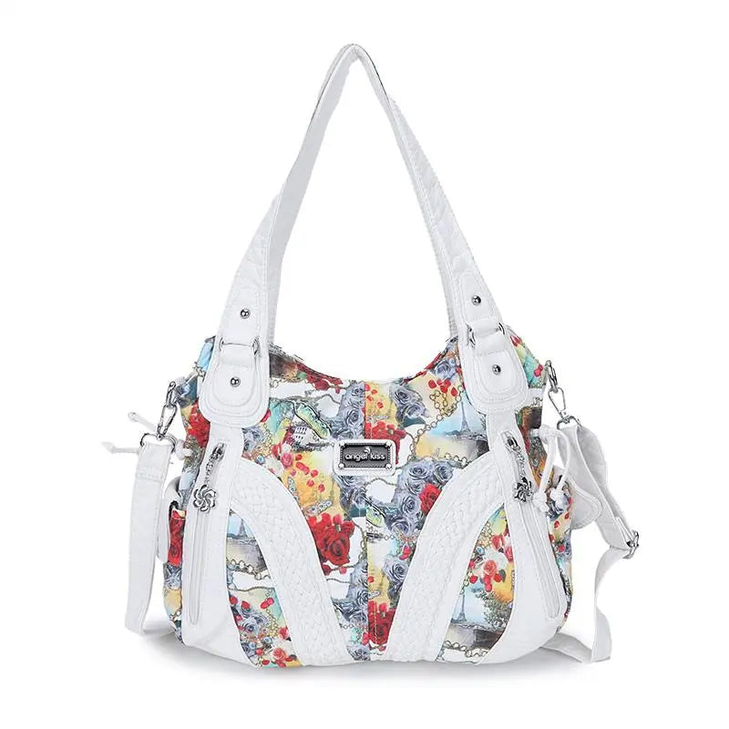 washed tie-dyeDaily women simple unique hobo handbag