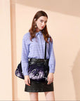 Hobo Tie-Dye Multilayer separation Comfort Shoulder bag-Angelkiss Bag
