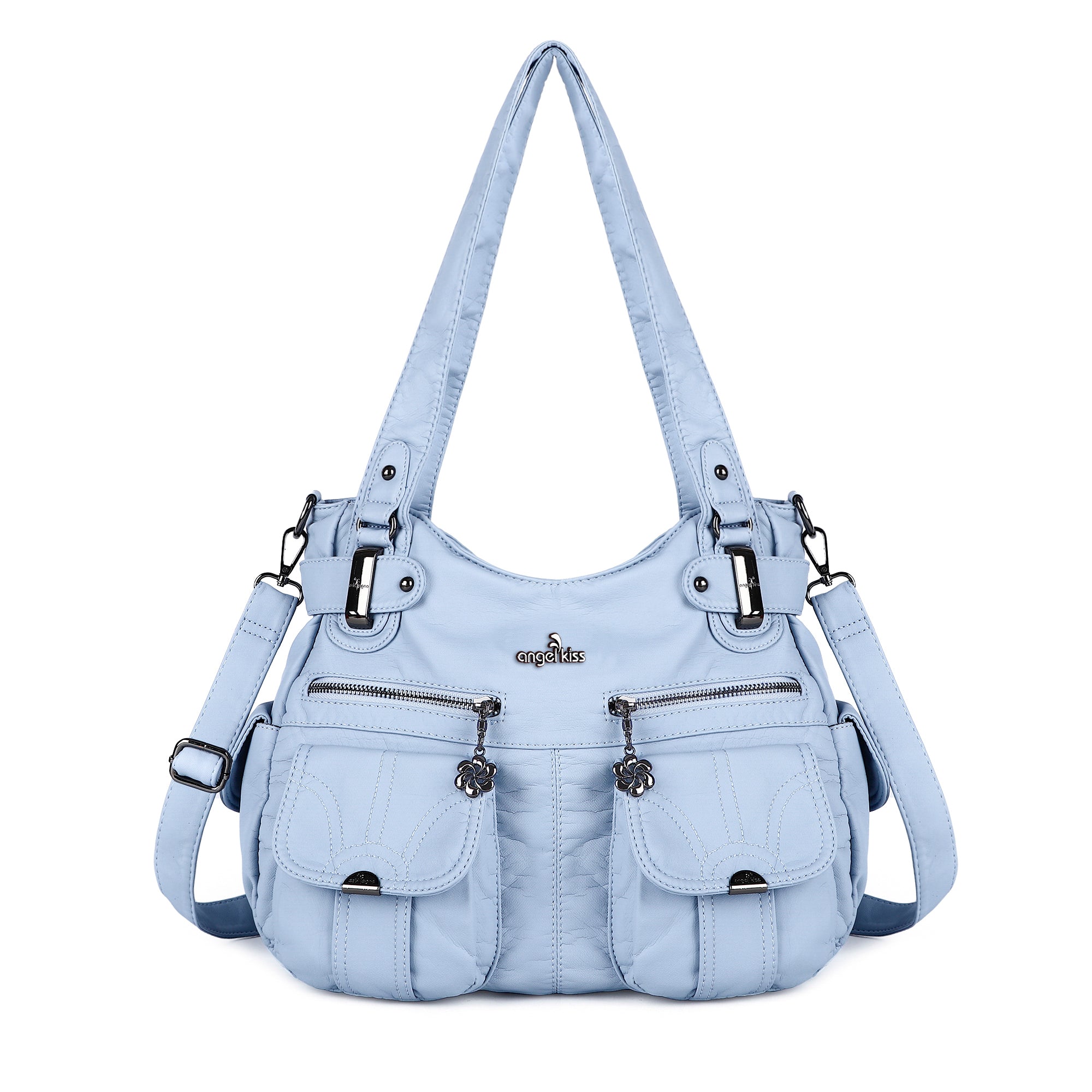 Fashionable Large Capacity Hobo Bag | Angelkiss Bag-Angelkiss Bag