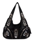 Hobo Bum Shoulder Bag, wash nylon leopard multi-purpose design shoulder bag